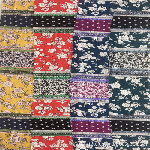 100% Rayon Print Fabric